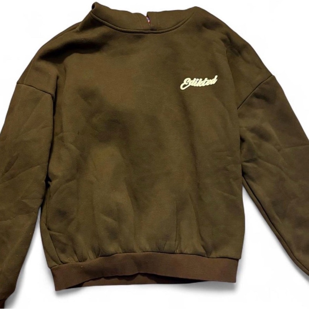 Brown Edikted Women Hoodie